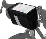 【Waterproof and sensitive TPU touch screen】Large transparent touch screen bag can hold your cell phone (up to 7 inches) or something small like a map, so you can check the map or choose a perfect music at any time during the ride.